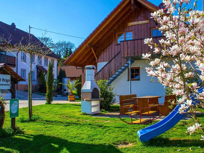 Ferienwohnung für 2 Personen, mit Garten und Ausblick sowie Seeblick und Balkon, kinderfreundlich in Meersburg - 3