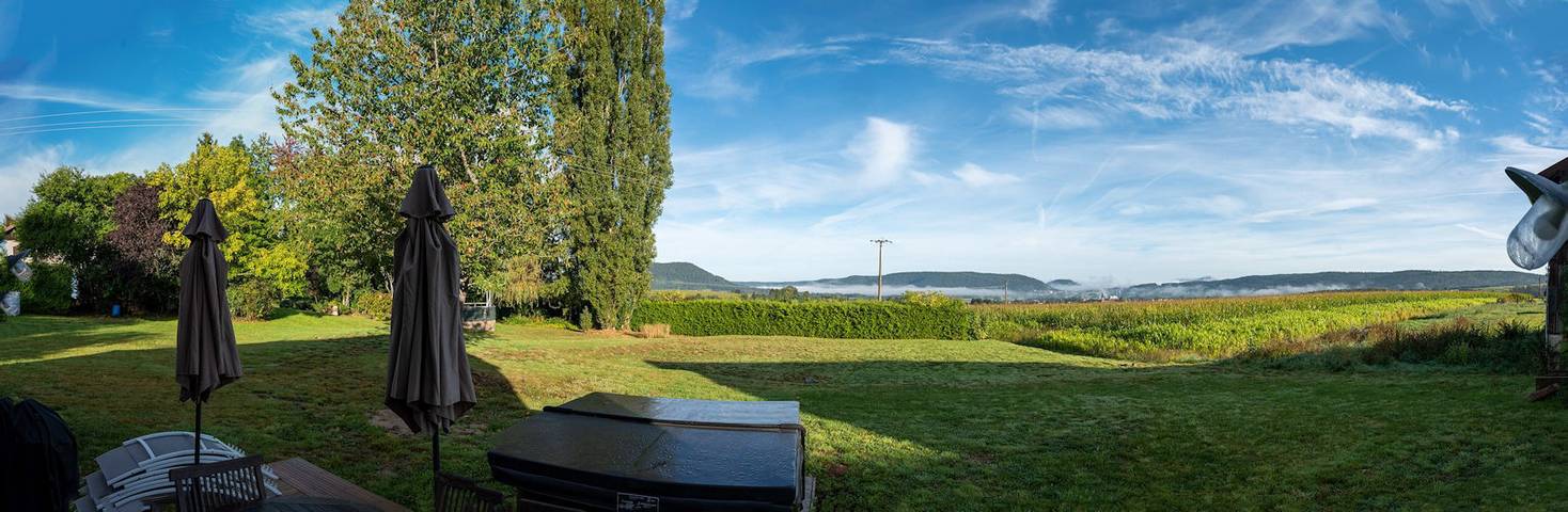 Gîte pour 6 personnes, avec terrasse ainsi que jardin et jacuzzi à Corcieux - 2