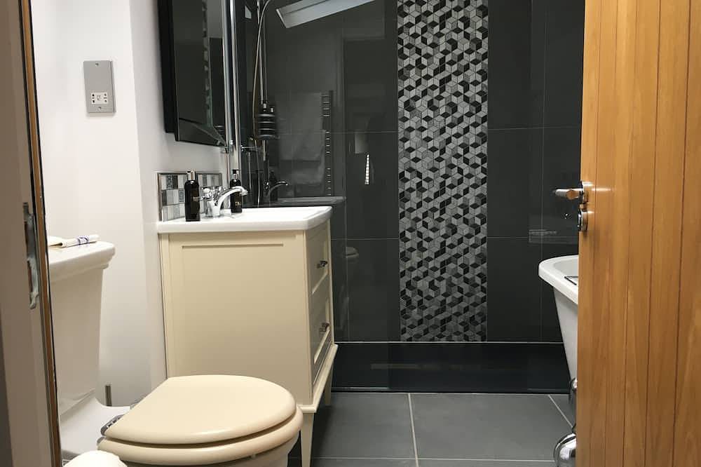 Rural-Baño privado externo-Vista al rio in Padstow, Cornualles