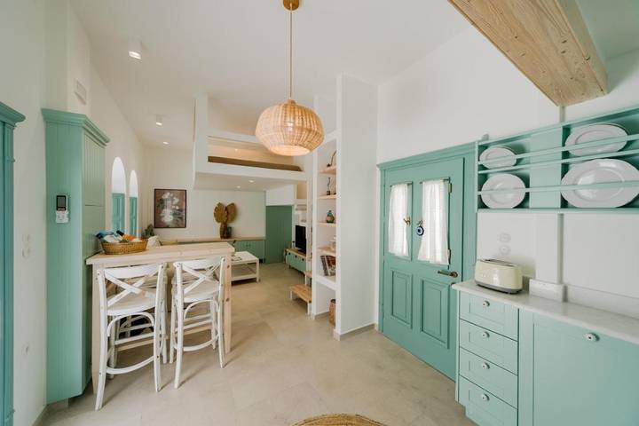 Ferienhaus für 4 Personen, mit Ausblick und Garten auf Kos
