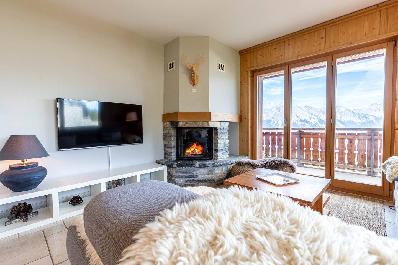 Ganze Wohnung, Hauts de Veysonnaz Hv2 010 -Sauna apartment 6 pers in Veysonnaz, Walliser Alpen