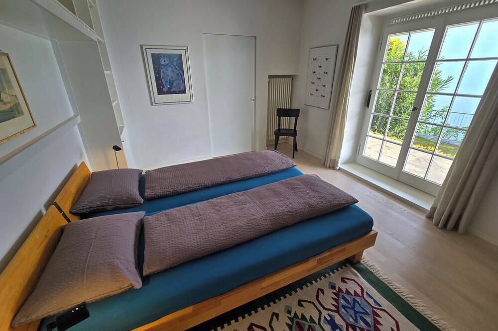 Exklusive Villa mit aussergewöhnlichem Seeblick, privatem Pool und Sauna in Ronco sopra Ascona, Tessiner Alpen