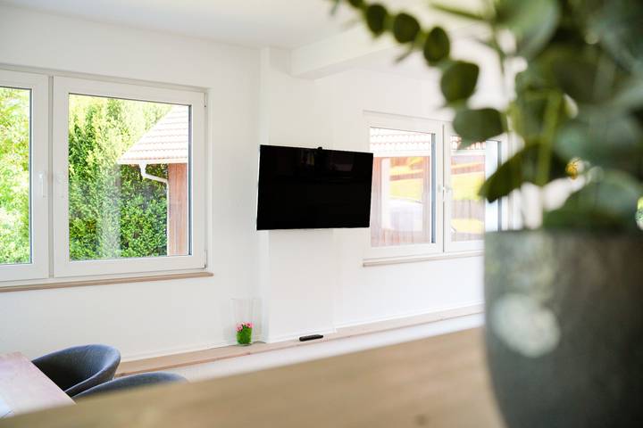 Apartment 'Häusle Fritz' mit privater Terrasse, Haustierfreundlich, Gemeinschaftsgarten und Wlan in Ottersweier, Ferienregion Bühl Bühlertal Ottersweier Region
