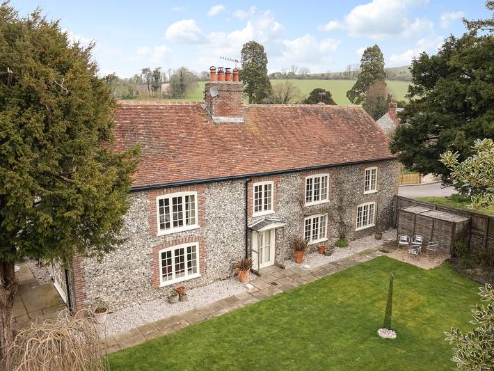 Log cabin for 4 people, with garden in West Sussex