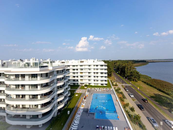 Ferienwohnung für 4 Personen, mit Terrasse und Pool in Polen