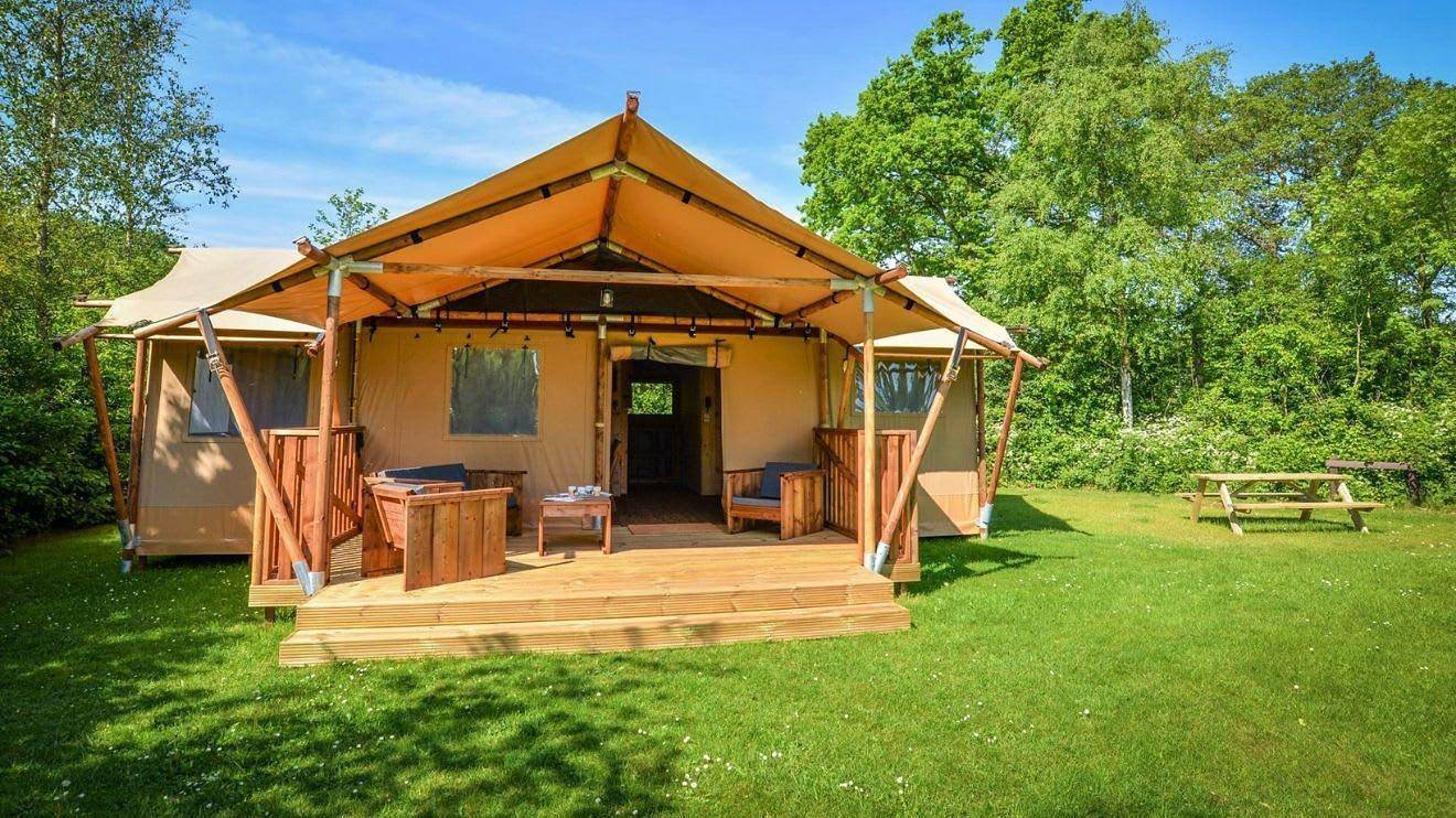Europarcs Zilverstrand — Lodge tent 2 in Mol, Antwerp region