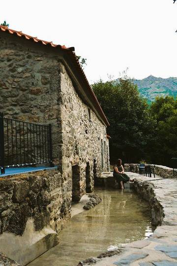 Casa rural para 2 personas, con jardín y vistas en Manteigas