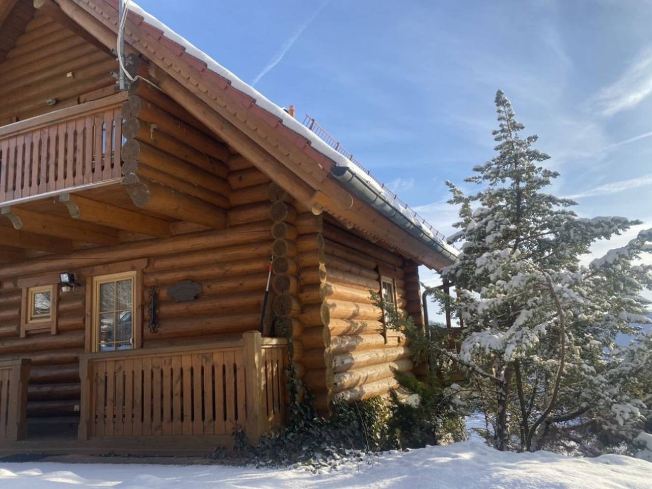 Blockhaus - Doppelzimmer (Appartement 3) in Sangerhausen, Harzvorland