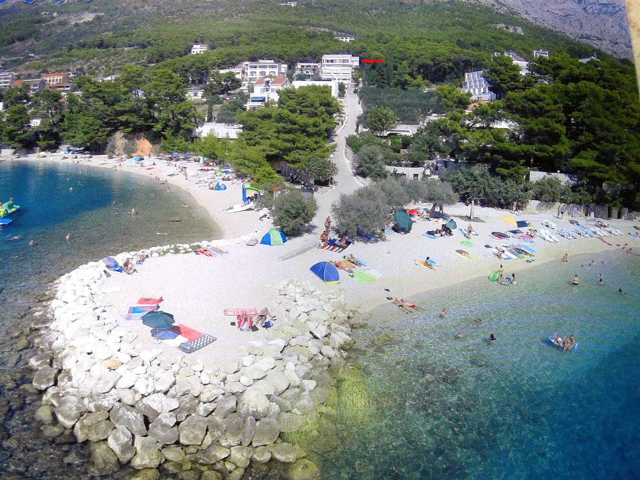 Ganzes Studio, Apartments and Room Marin in Brela, Makarska Riviera