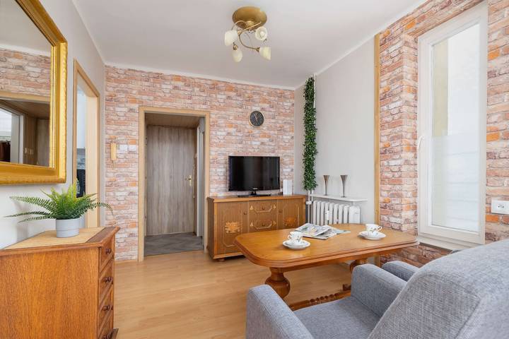 Gîte pour 2 personnes, avec balcon/terrasse, adapté aux familles à Katowice - 3