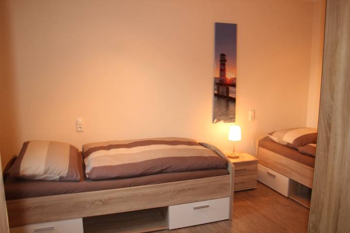 Ganze Ferienwohnung, Haus Büsum - 3-Raum-Fewo in Hafen Büsum, Büsum