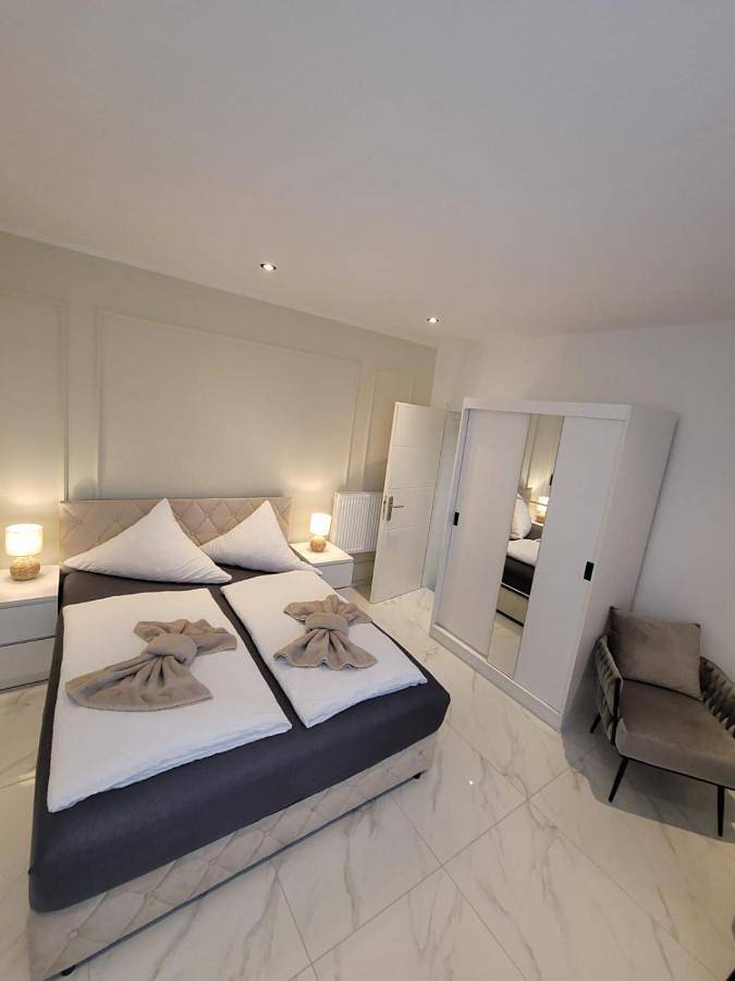 BnB für 3 Personen, mit Terrasse und Ausblick auf Borkum