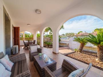Port d'Alcúdia: Kinderfreundliche, schöne, gemütliche Villa Villa Rosa in Alcúdia, Mallorca Norden für 6 