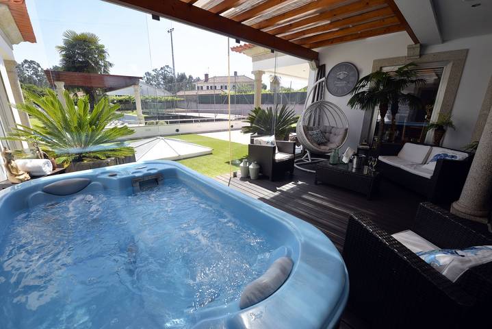 Casa rural para 9 personas, con Balcón y Jacuzzi además de Terraza y Jardín en Barcelos - 3