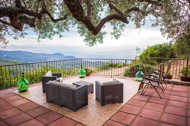 Ferienhaus für 4 Personen, mit Terrasse und Ausblick