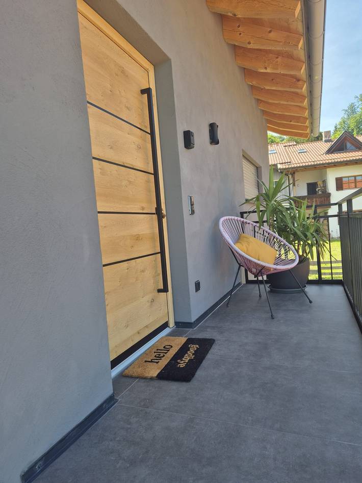 Ganze Ferienwohnung, Ferienwohnung Haus Kampen - Ferienwohnung Kampen 65 qm, offener Wohnraum, 2 Schlafzimmer, Balkon in Aschau im Chiemgau, Chiemsee