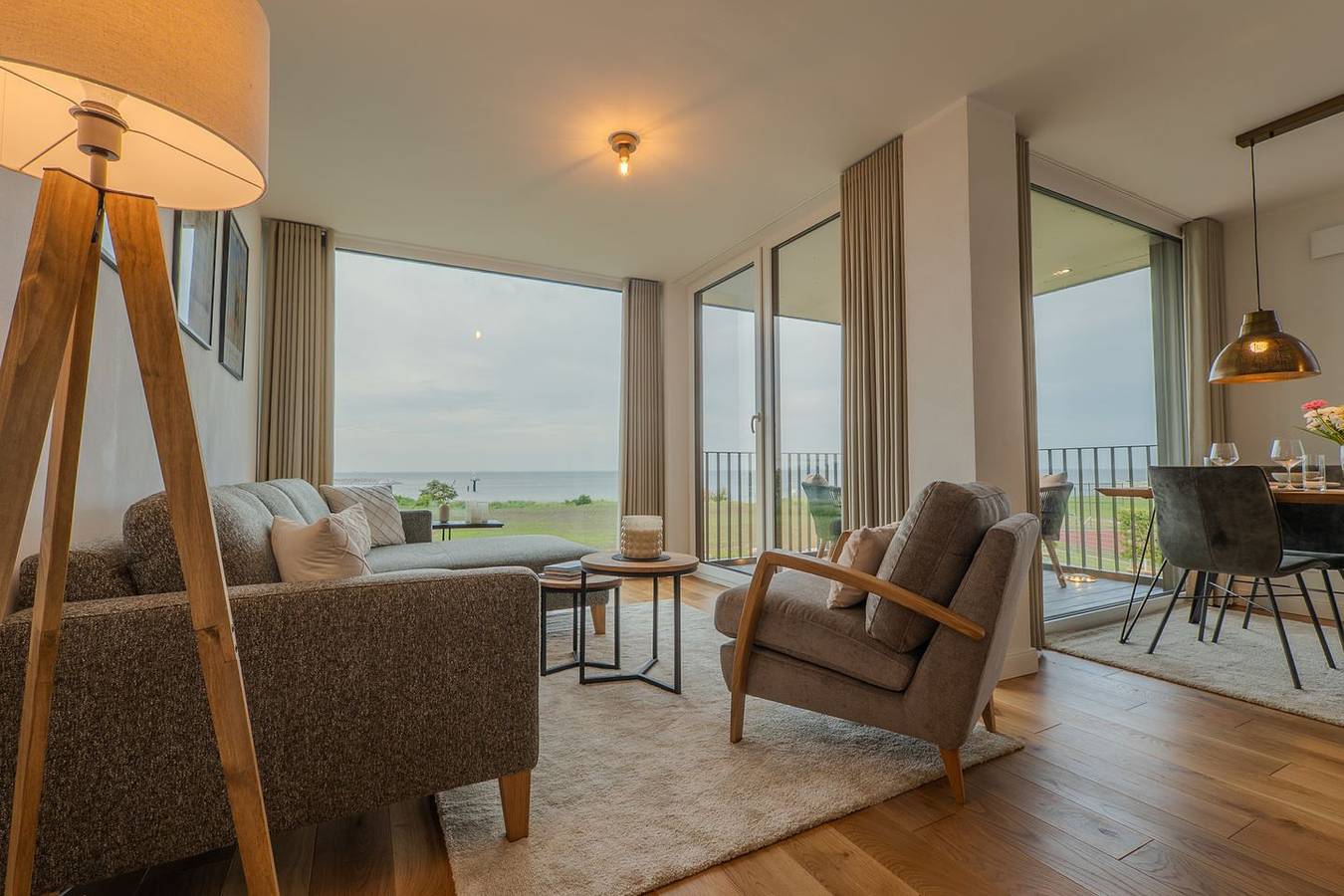 Ganze Wohnung, Ferienwohnung Heimathafen – Meerblick. Sauna. Exklusiv. in Marienleuchte, Fehmarn
