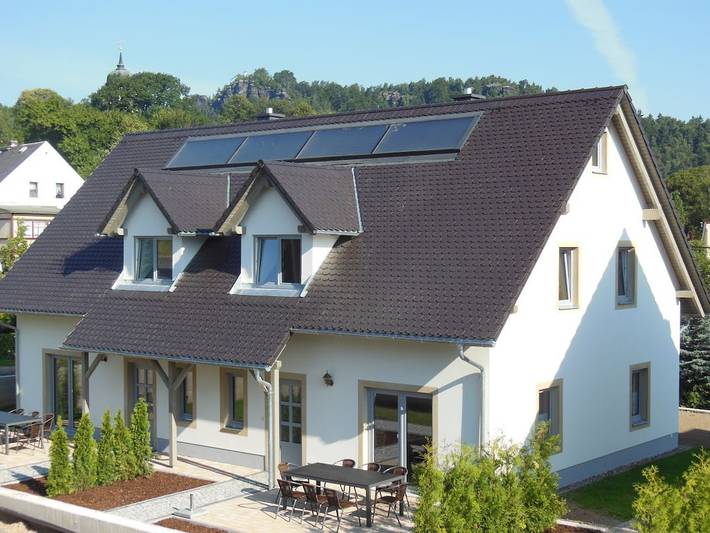 Ferienhaus für 10 Personen, mit Terrasse und Garten sowie Sauna in Gohrisch