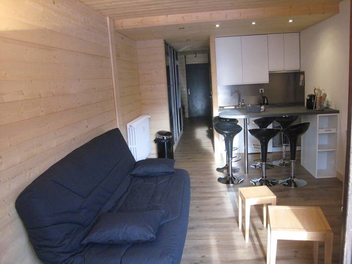 Estudio entero, Apartamento 2 Piezas, Esquí a Pie, Balcón Sur, Comodidad para 6 in La Clusaz, Región de Annecy