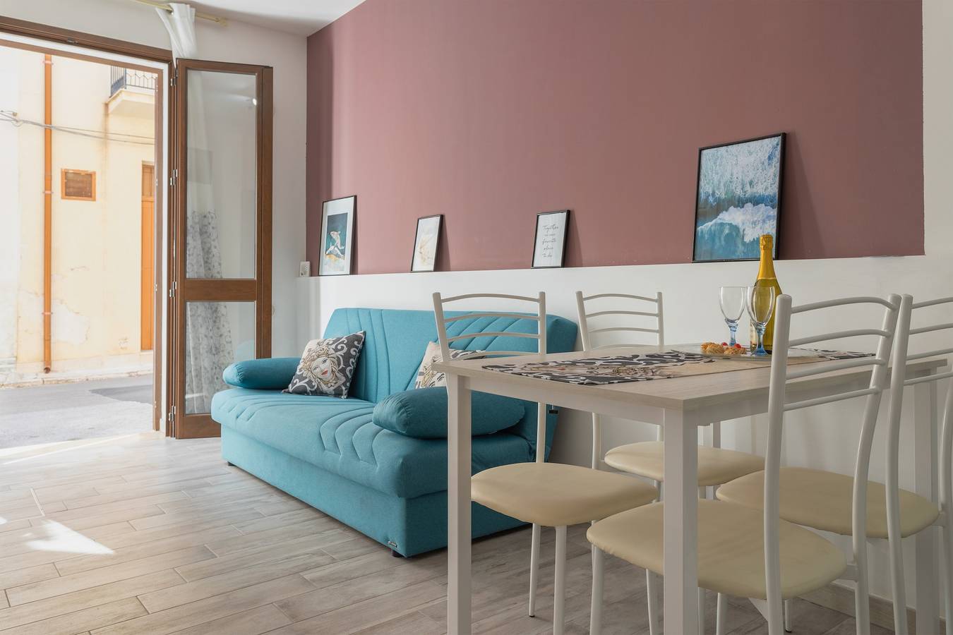 Apartamento entero, Apartamento 'Casa Genziana' con vistas al mar, aire acondicionado y Wi-Fi in Castellammare del Golfo, Provincia de Trapani