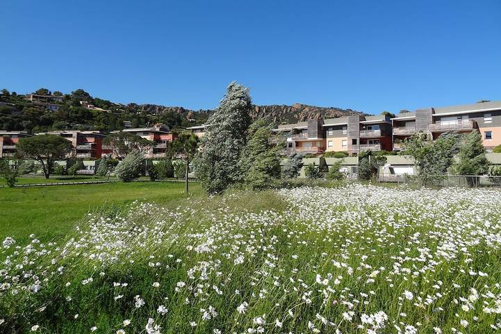 Appartement de vacances pour 6 personnes, avec Terrasse et Piscine dans Agay