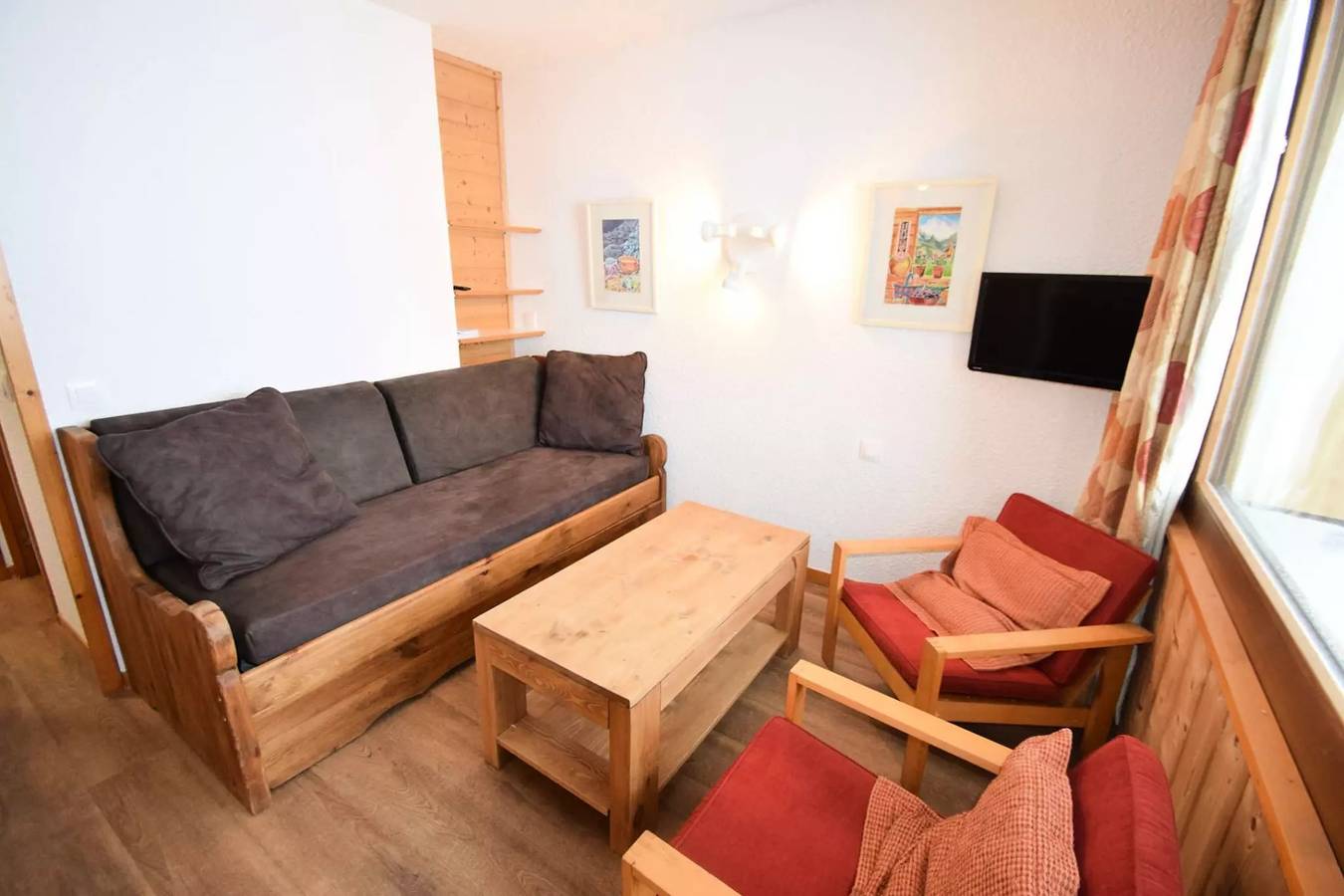 Appartement De Vacances pour 4 Personnes dans La Plagne, Mâcot-la-Plagne