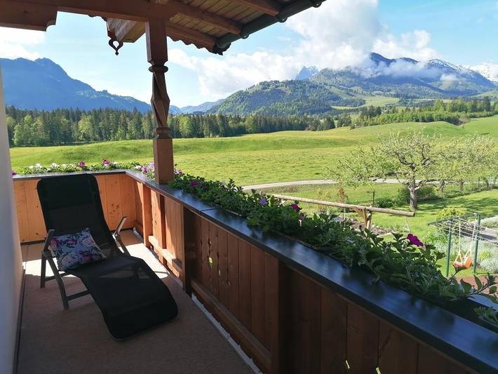 Ferienwohnung für 4 Personen, mit Balkon und Garten, kinderfreundlich in Kössen - 3