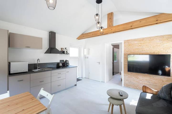 Chalet pour 2 personnes, avec jacuzzi, animaux acceptés