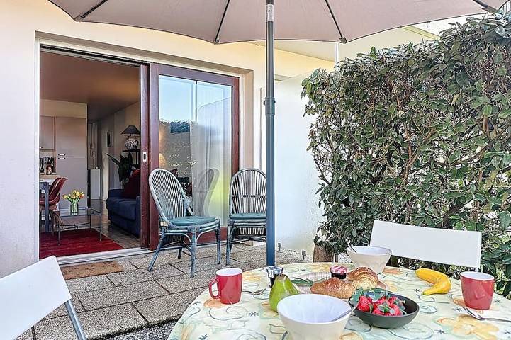 Appartement de vacances pour 4 personnes, avec jardin, animaux acceptés