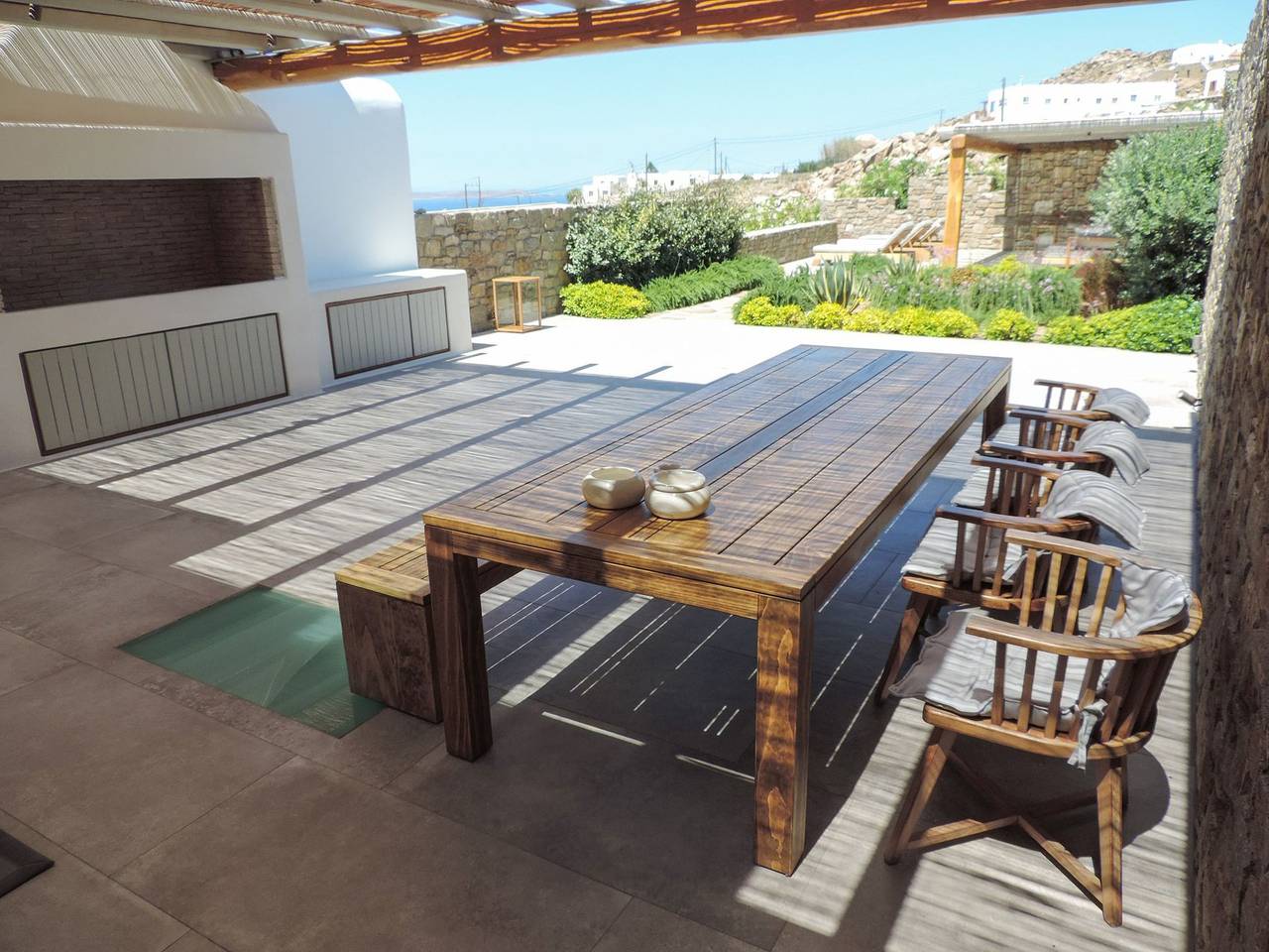 Luxury Mykonos Villa | Stunning Seaviews | 4 Bedrooms | Jacuzzi | Agia Sofia Villa in Tourlos (Mykonos), Mykonos