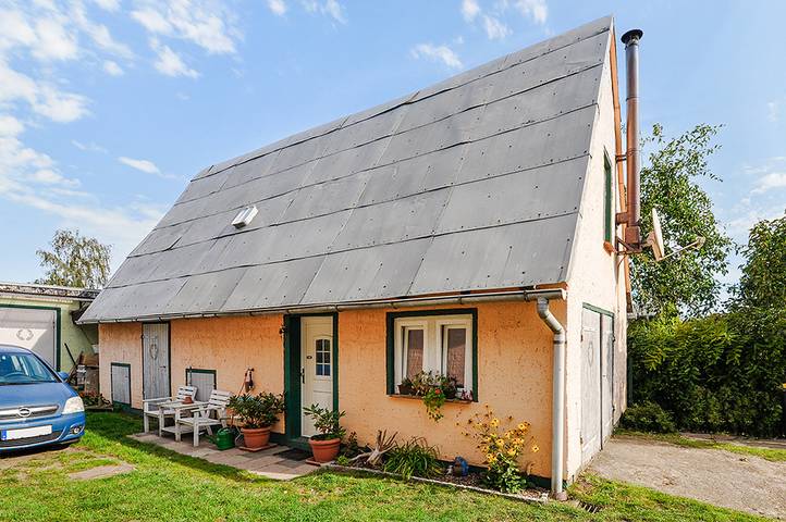 Ferienwohnung für 3 Personen, mit Garten und Terrasse, mit Haustier am Schweriner See