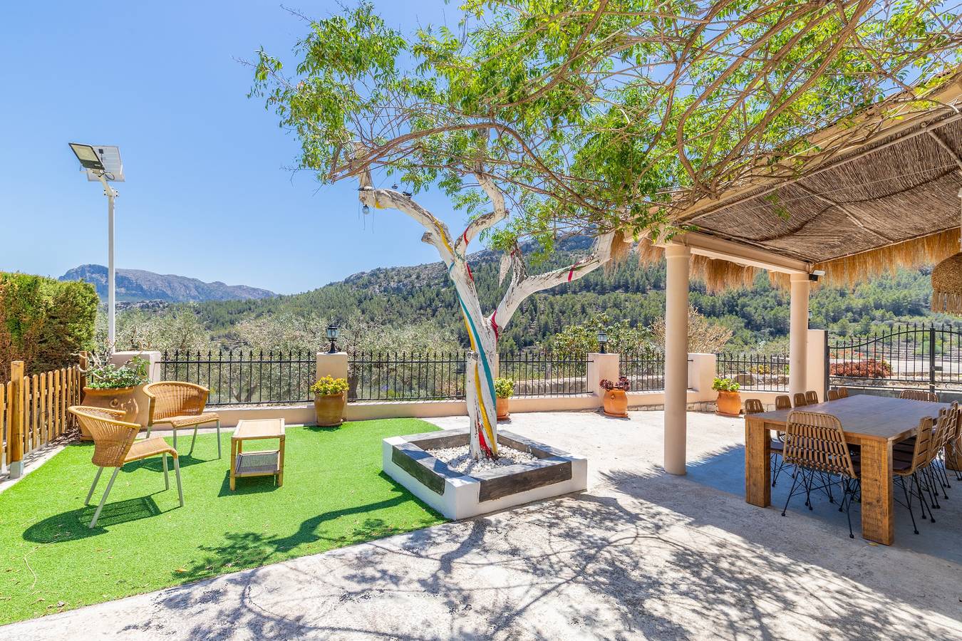 Ferienhaus 'Casa La Lloma' mit Bergblick, privatem Pool und Wlan in Benissa, Costa Blanca