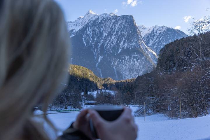 Ferienhaus für 4 Personen, mit Balkon und Seeblick sowie Sauna, mit Haustier in Tirol - 2
