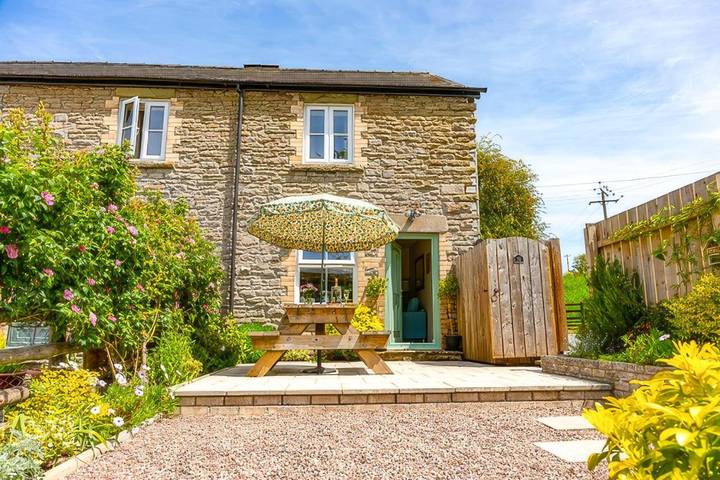 Holiday rental for 3 people, with Balcony and Terrace as well as Garden and View in Hay-on-Wye