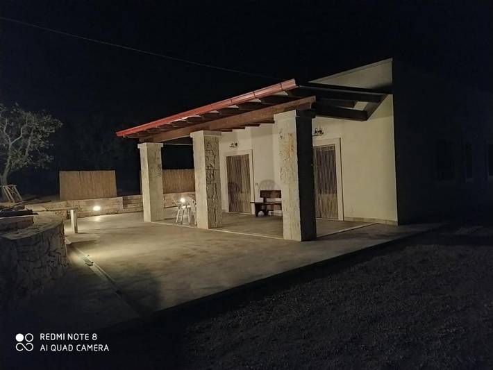 Location de vacances pour 2 personnes, avec Terrasse ainsi que Jardin et Vue à San Marco (Bari)