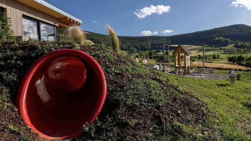 Bauernhof für 3 Personen, mit Sauna und Garten, kinderfreundlich in Hegau