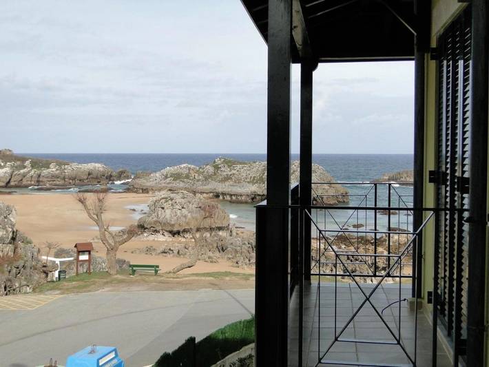 Apartamento para 2 personas, con Balcón y Terraza además de Jardín y Piscina en Noja