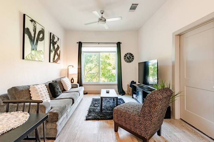 Apartamento de vacaciones para 5 personas, con jardín, Se admiten mascotas - 1