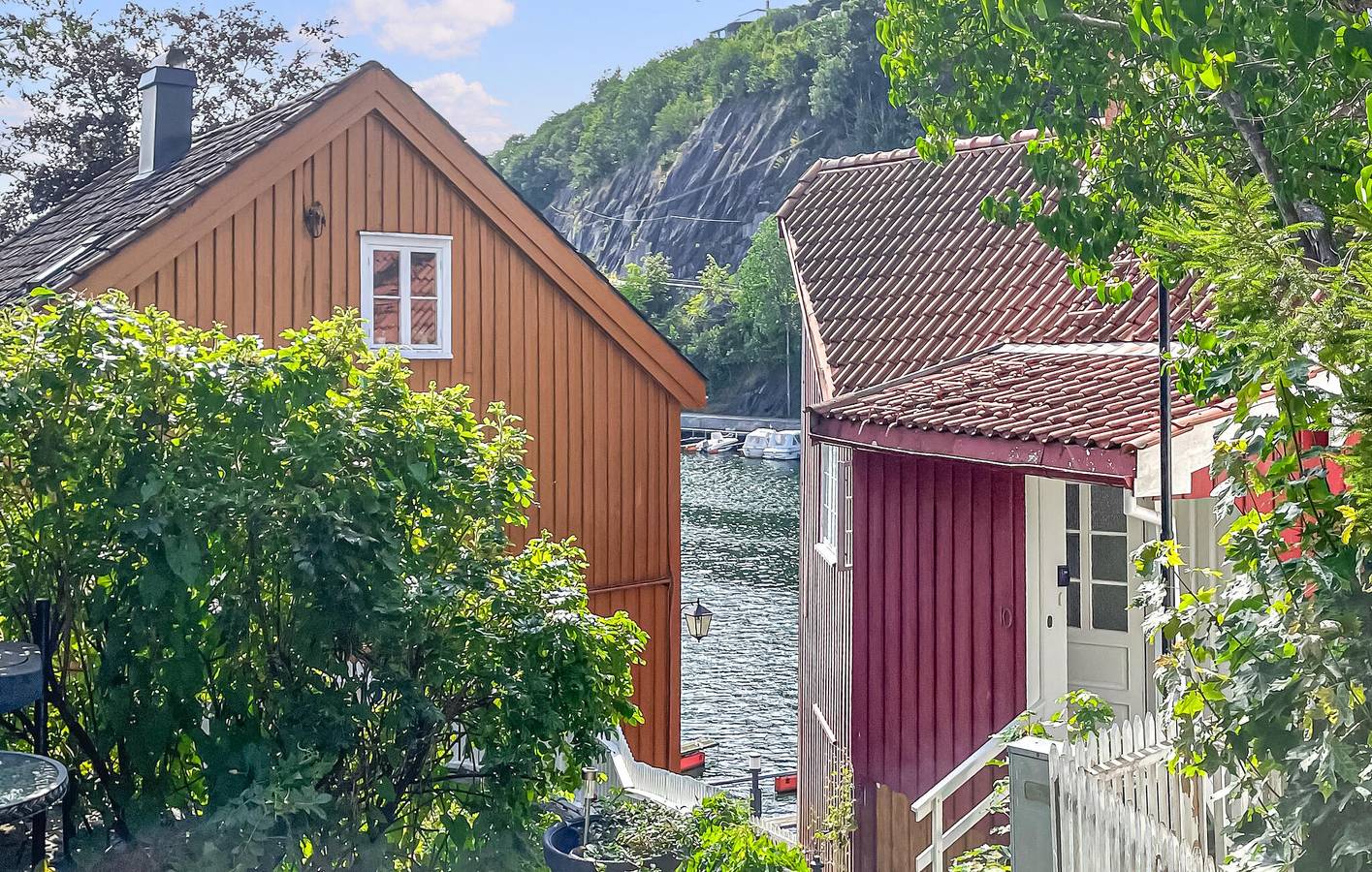 Ferienhaus für 6 Personen mit Seeblick in Arendal