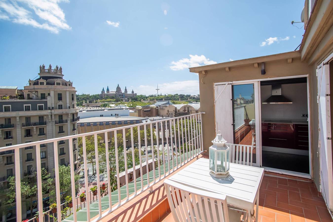 Hel lejlighed, Ferielejlighed for 4 personer med terrasse in Barcelona Centre, Barcelona