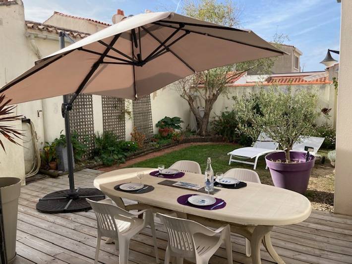 Maison de vacances pour 4 personnes, avec jardin