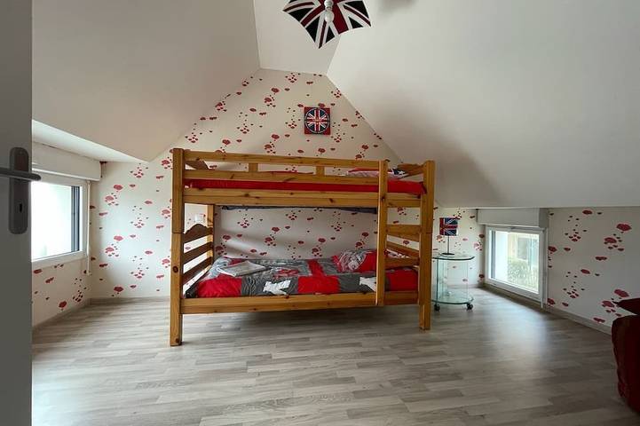 Maison de vacances pour 6 personnes, avec balcon et jardin à Berck - 3