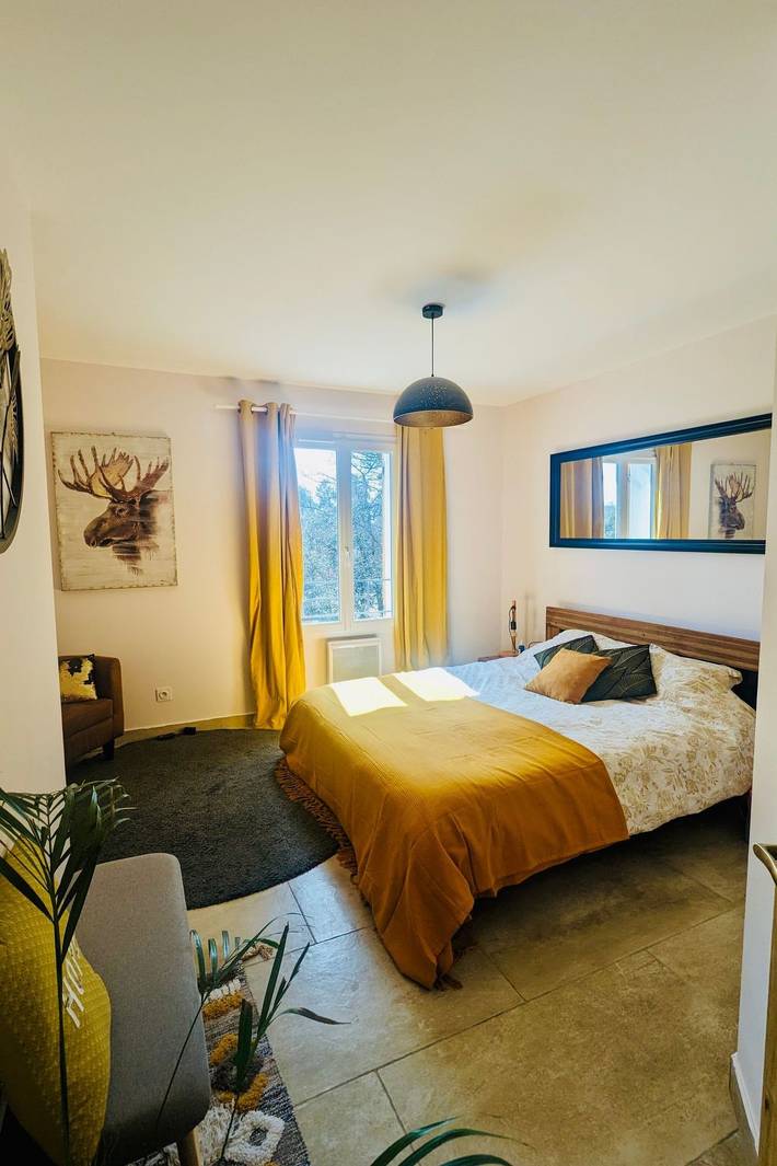 Ferienhaus für 6 Personen, mit Pool und Garten in Bédoin - 4