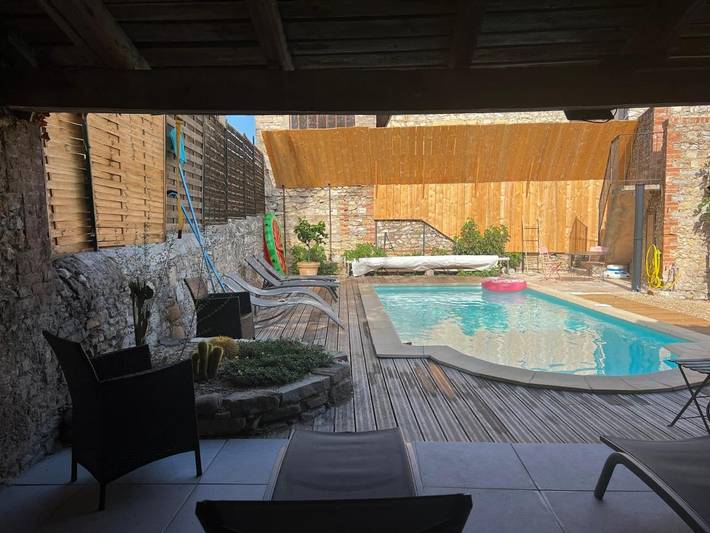 Location de vacances pour 12 personnes, avec jardin et piscine, animaux acceptés à Canaules-et-Argentières - 4