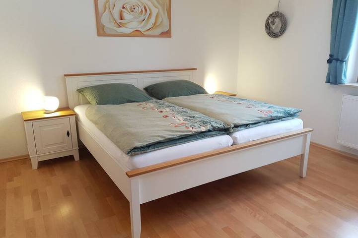 Ferienwohnung für 4 Personen, mit Balkon und Garten in Halblech