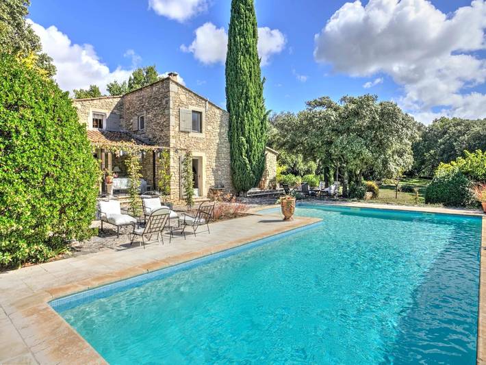 Villa pour 7 personnes, avec piscine et jardin, adapté aux familles à Gordes