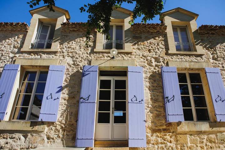 Location de vacances pour 4 personnes, avec piscine ainsi que jardin et vue à Lalinde - 2