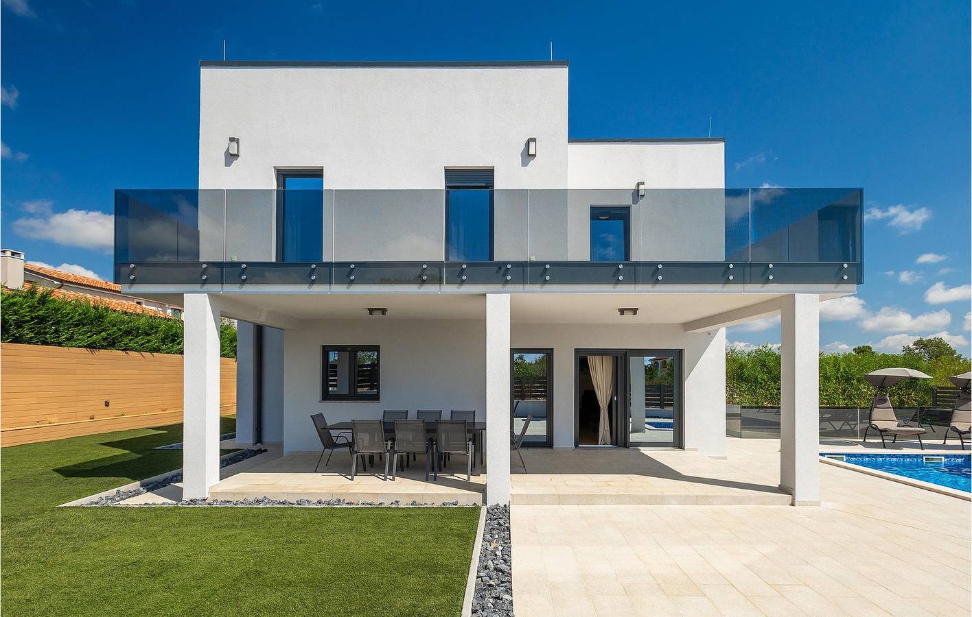 Ferienhaus für 10 Personen mit Garten in Marčana, Südküste Istrien