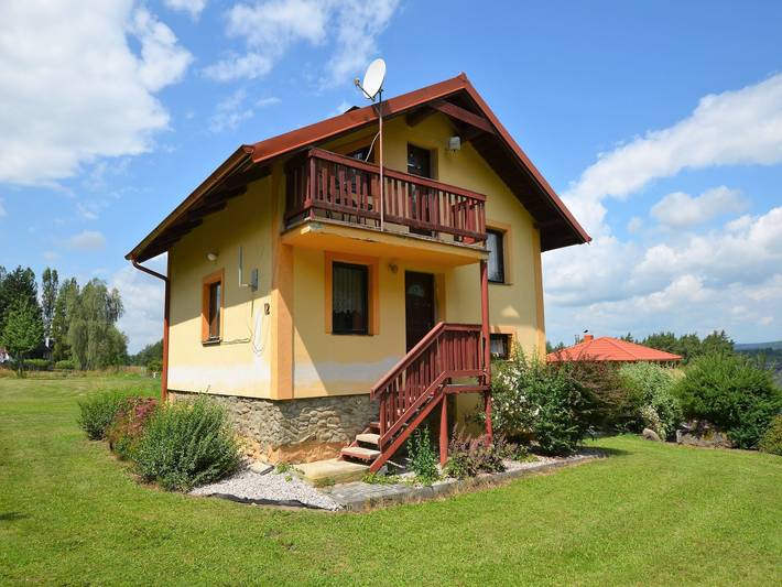 Ferienhaus für 5 Personen, mit Sauna und Balkon sowie Garten und Pool - 1