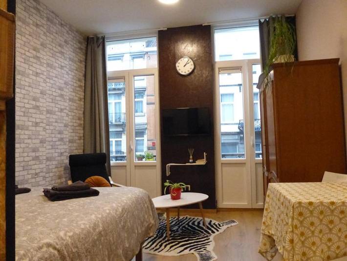 Gîte pour 2 personnes, avec balcon dans Gare De Bruxelles Midi - 3